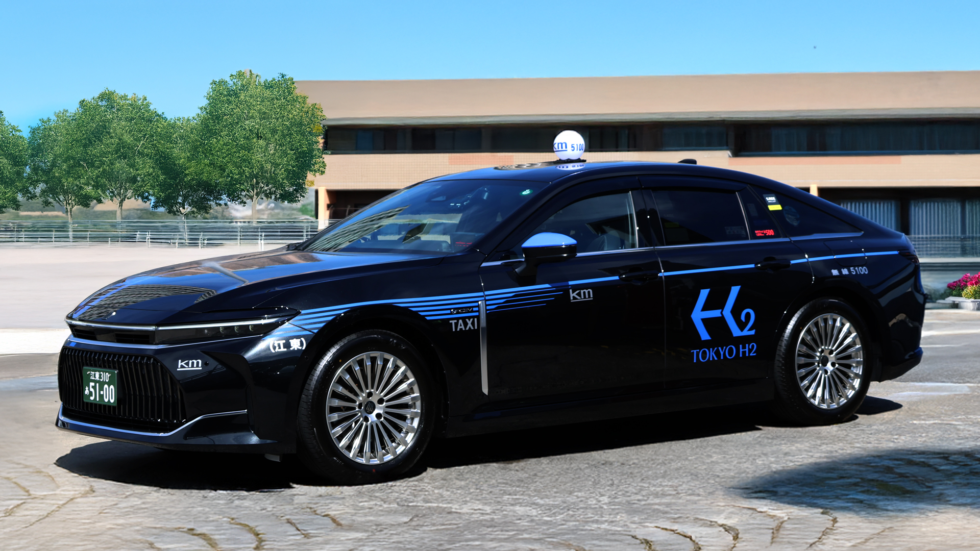 燃料電池タクシーを本格導入、9月3日より稼働開始、環境に優しく